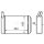 Heat exchanger interior heating MAHLE for AUDI 80 B2 notchback