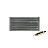 Heat exchanger interior heating aluminium 370 mm - 194 mm MAHLE for e.g. DAF 95