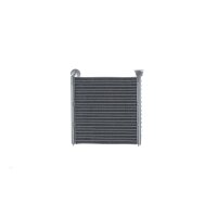 Heat exchanger for interior heating alu 172 mm - 181 mm MAHLE for e.g. AUDI A3