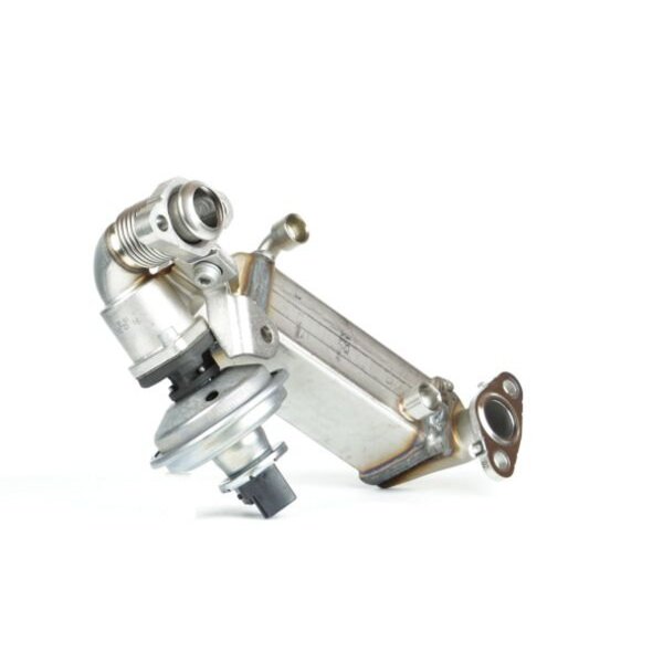 Exhaust gas recirculation radiator with EGR valve 2,100 g MAHLE for e.g. BMW 1