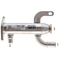 Exhaust gas recirculation radiator no EGR valve 792 g MAHLE for e.g. CITROËN C8