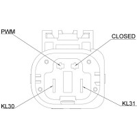 Engine cooling fan 12 V 600 W Ø 440 mm electr. MAHLE for e.g. MINI COUNTRYMAN