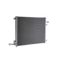 Niedertemperaturkühler Rippen gelötet...