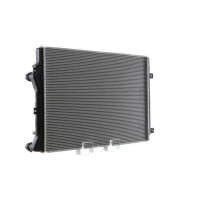 Niedertemperaturkühler Rippen gelötet...