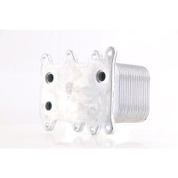 Oil cooler automatic fins soldered 142 mm - 76 mm MAHLE for e.g. BMW 5