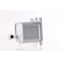 Oil cooler automatic fins soldered 142 mm - 76 mm MAHLE for e.g. BMW 5