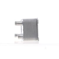 Oil cooler automatic fins soldered 192 mm - 112 mm MAHLE for AUDI A8