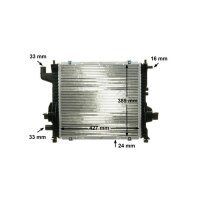 Wasserkühler MAHLE für RENAULT TWINGO I (C06_)