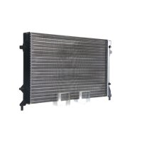 Radiator engine fins mechanically joined 650 mm - 416 mm MAHLE for e.g. VW GOLF