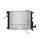 Radiator engine cooling fins brazed 372 mm - 318 mm MAHLE for HYUNDAI GETZ