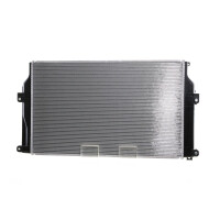 Radiator engine cooling fins brazed 670 mm - 411 mm MAHLE for e.g. TOYOTA RAV