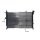 Radiator cooling fins joined 535 mm - 375 mm MAHLE for e.g. OPEL ASTRA
