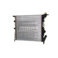 Kühler Motor Rippen mech. gefügt 390 mm - 378 mm MAHLE für u.a. RENAULT CLIO
