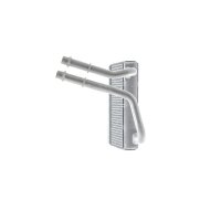 Heat exchanger interior alu 180 mm - 209 mm MAHLE for e.g. MB E-CLASS