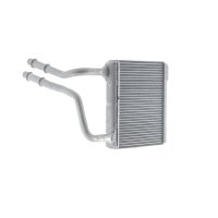 Heat exchanger interior alu 180 mm - 209 mm MAHLE for e.g. MB E-CLASS