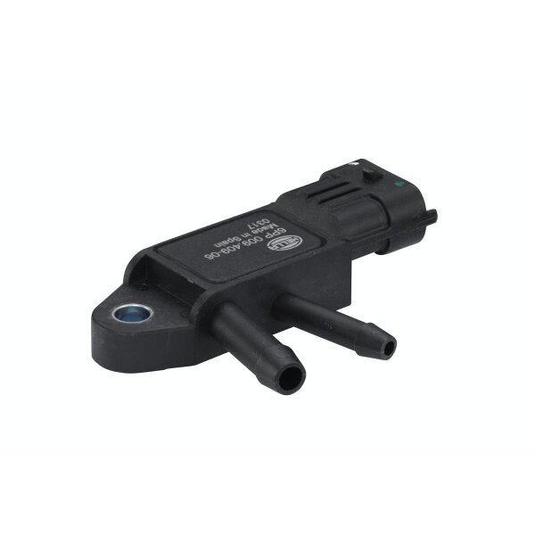 Sensor Exhaust Pressure screwed 3-pin HELLA for e.g. VOLVO V70