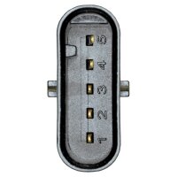 Mass air flow sensor, screwed 5-pin HELLA for...