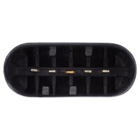 Mass air flow sensor, 5-pin HELLA pipe socket for MERCEDES-BENZ C-Class