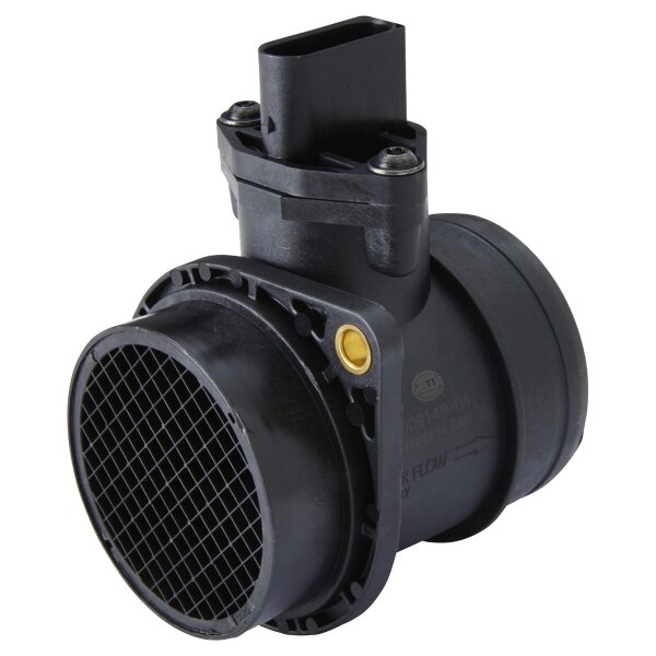 Mass air flow sensor screwed 5-pin HELLA for BMW 1 Series and others