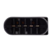 Mass air flow sensor screwed 5-pin HELLA for BMW 1 Series and others