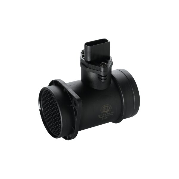 Mass air flow sensor screwed 5-pin HELLA for e.g. AUDI A4