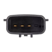 Mass air flow sensor screwed 3-pin HELLA for e.g. NISSAN Almera I Hatchback