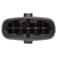 Mass air flow sensor tube socket 5-pin HELLA for HYUNDAI Accent II notchback