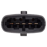 Mass air flow sensor tube socket 5-pin HELLA for e.g. ALFA ROMEO 147