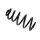 Suspension Spring Rear Axle BILSTEIN for AUDI A4