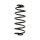 Suspension spring for car rear axle BILSTEIN B3 for TOYOTA YARIS