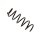 Suspension Spring Front Axle BILSTEIN for e.g. MITSUBISHI Colt VI