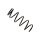 Suspension Spring Front Axle BILSTEIN for e.g. MITSUBISHI Colt VI