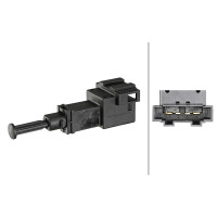 Brake light switch 12 V electric 4-pole HELLA for AUDI A2 and others