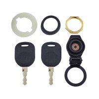 Ignition/Start Switch 24 V pre-glow rotary actuator HELLA for SOLARIS and others