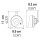 Fanfare 12 V 72 W 110 dBA Tweeter HELLA