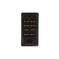 Switches rocker actuation 6-connections HELLA for LIEBHERR and others