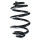 Suspension spring rear axle coil spring Ø 147mm SPIDAN