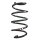 Suspension spring front axle coil spring Ø146mm SPIDAN for e.g. AUDI A3