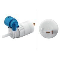 Waschwasserpumpe Scheibenreinigung 12 V Dualpumpe HELLA für u.a. VW GOLF