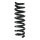 Suspension Spring Rear Axle Coil spring with constant wire diameter SPIDAN for e.g. BMW 3er Touring
