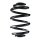 Suspension Spring Rear Axle Mini Block SPIDAN for BMW 3er Touring