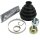 Bellow Kit Drive Shaft TPE Ø24mm +grease SPIDAN for e.g. FIAT 500 / 595 / 695
