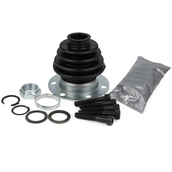 Bellow Kit Drive Shaft Rubber/Metal Ø21mm Joint Disc +grease SPIDAN for AUDI 80