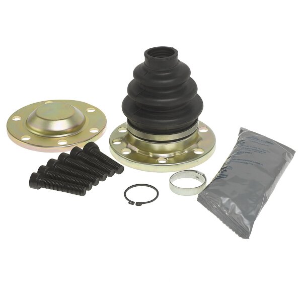 Faltenbalgsatz Antriebswelle Gummi/Metall Ø22mm Gelenkscheibe +Fett SPIDAN