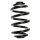 Suspension Spring Rear Axle Mini Block SPIDAN for BMW X3