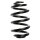Suspension Spring Rear Axle Mini Block SPIDAN for BMW X3