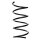 Suspension Spring Front Axle Coil spring with constant wire diameter SPIDAN for e.g. MERCEDES-BENZ C-Klasse T-Model