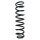 Suspension Spring Front Axle Coil spring with constant wire diameter SPIDAN for e.g. MERCEDES-BENZ E-Klasse