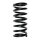 Suspension spring front axle coil spring Ø137mm SPIDAN