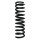 Suspension Spring Rear Axle Coil spring with constant wire diameter SPIDAN for e.g. MERCEDES-BENZ 124 Stufenheck